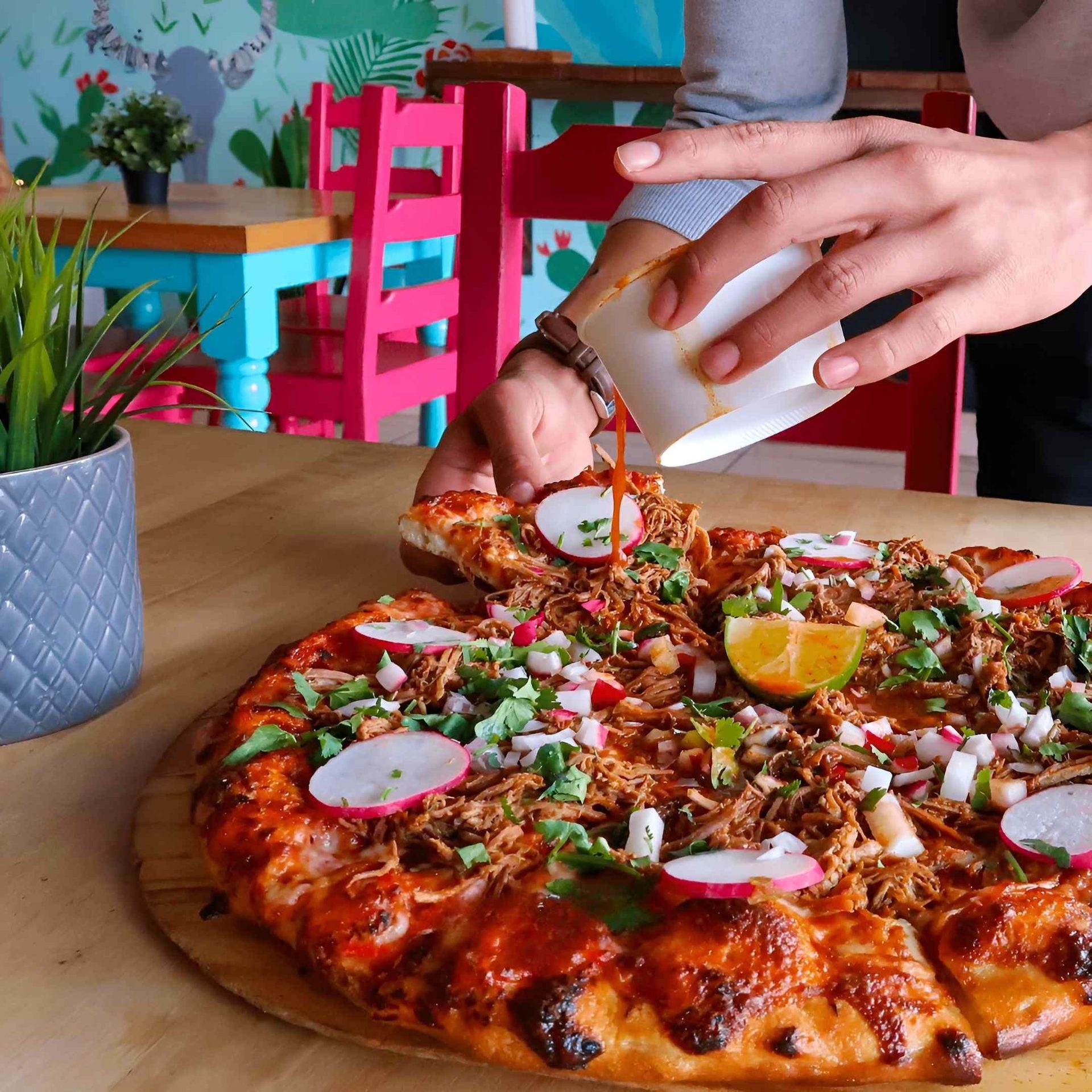 Salsas for pizza — yes, really