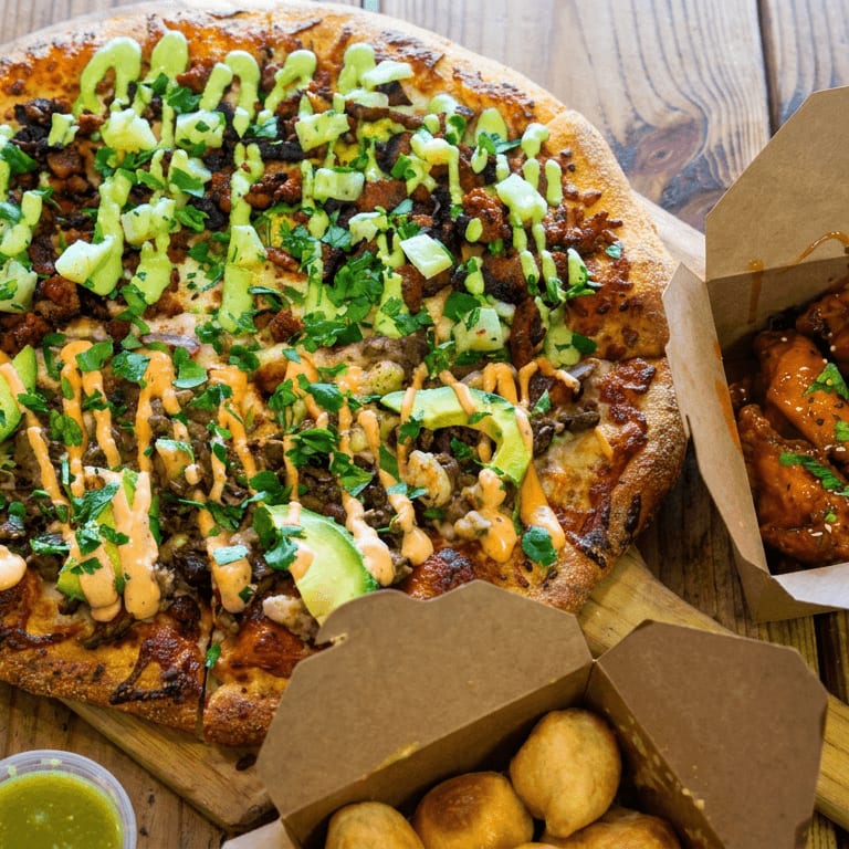 Delivery Options for Pizza and Wings